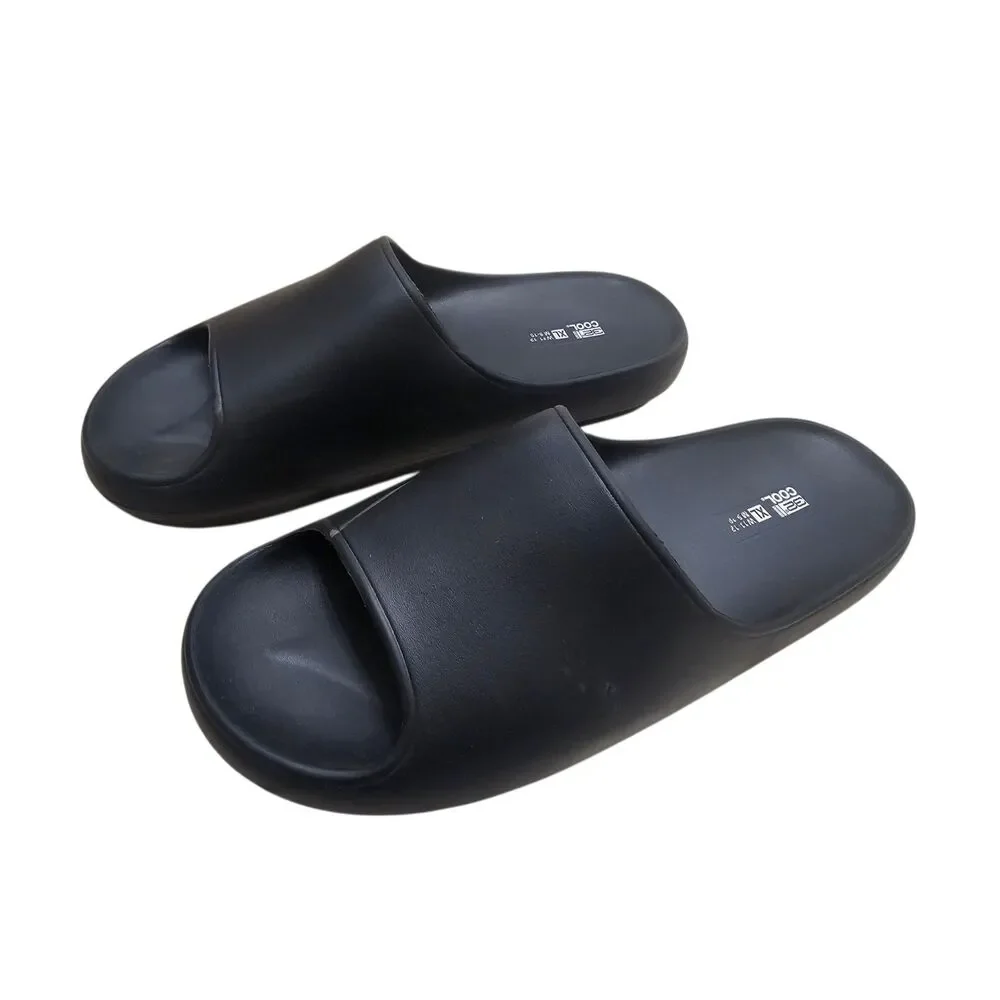 32 Degrees Unisex Cusion Slides Black XL M9-10, W11-12
